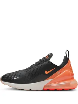 Nike: Оранжевые кроссовки  Air Max 270