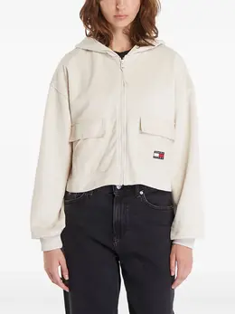 Tommy Jeans: Бежевая толстовка 