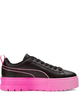 PUMA: Белые кроссовки  Mayze