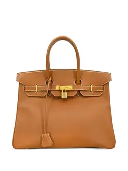 Hermès Pre-Owned: Светлая сумка-шоппер 