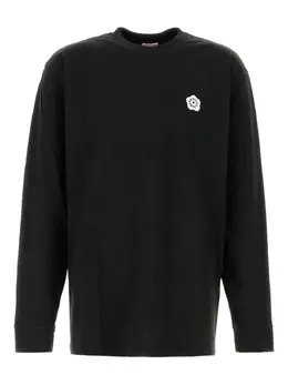 Kenzo: Свитшот с цветочным принтом 