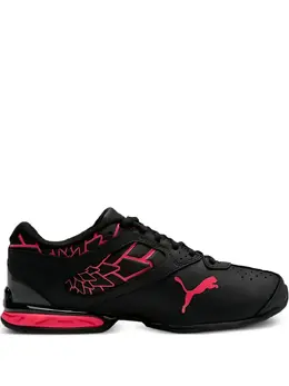 PUMA: Чёрные кроссовки 