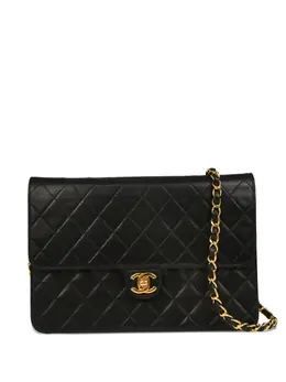 CHANEL Pre-Owned: Чёрная сумка 