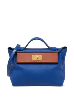 Hermès Pre-Owned: Голубая сумка-шоппер 
