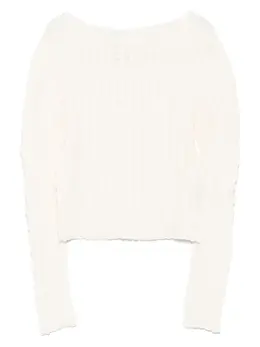Issey Miyake: Топ с длинным рукавом 