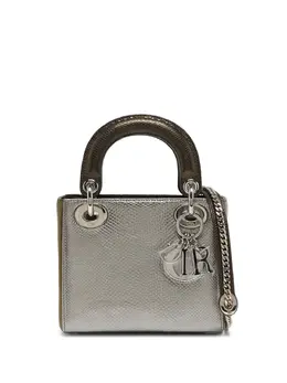 Christian Dior Pre-Owned: Серебристая сумка-шоппер 