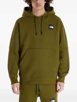 The North Face: Зелёная толстовка  Logo