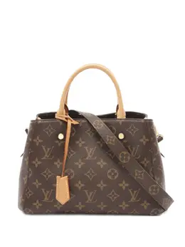 Louis Vuitton Pre-Owned: Коричневая сумка 