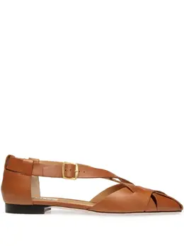 Bally: Коричневые туфли 