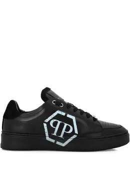 Philipp Plein: Чёрные кроссовки 
