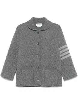 Thom Browne: Куртка  4-Bar в полоску