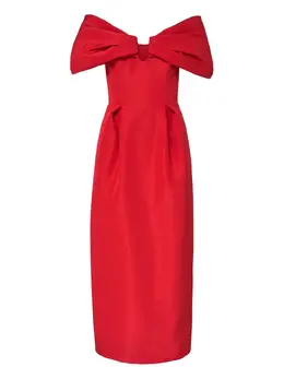 Carolina Herrera: Платье миди 