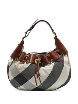 Burberry Pre-Owned: Бежевая сумка 