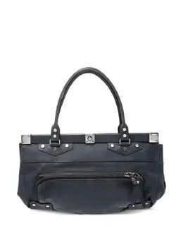 Lanvin Pre-Owned: Синяя сумка-шоппер 