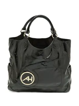 Anya Hindmarch: Чёрная сумка-шоппер 