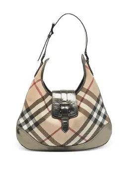 Burberry Pre-Owned: Бежевая сумка 