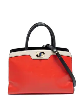 Bvlgari Pre-Owned: Красная сумка-шоппер 
