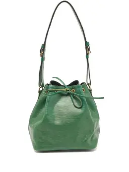 Louis Vuitton Pre-Owned: Зелёная сумка 