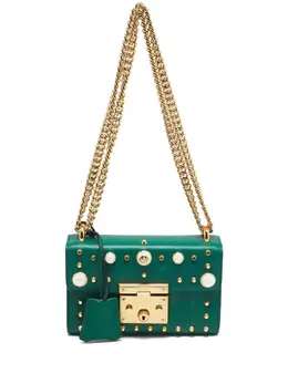 Gucci Pre-Owned: Зелёная сумка 