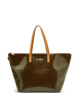 Louis Vuitton Pre-Owned: Тёмная сумка-шоппер 