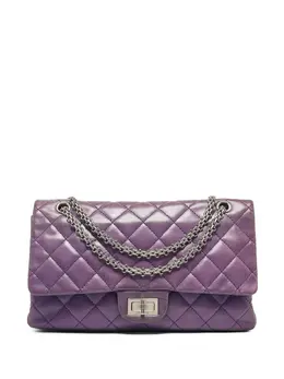 CHANEL Pre-Owned: Фиолетовая сумка 