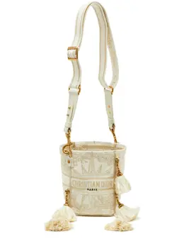 Christian Dior Pre-Owned: Бежевая сумка 