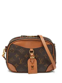 Louis Vuitton Pre-Owned: Коричневая сумка через плечо 