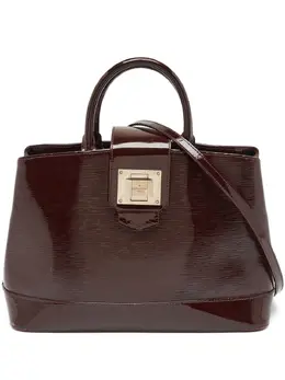 Louis Vuitton Pre-Owned: Бордовая сумка 
