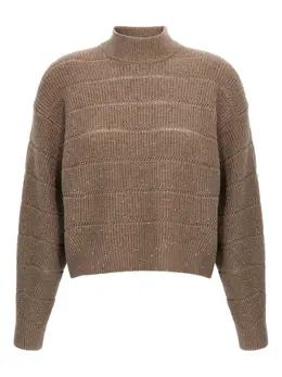 Brunello Cucinelli: Свитер с блёстками 