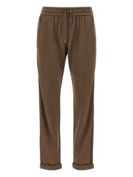 Brunello Cucinelli: Коричневые брюки 