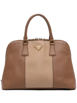Prada Pre-Owned: Двухцветная сумка 