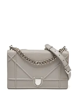 Christian Dior Pre-Owned: Серебристая сумка через плечо 