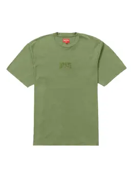 Supreme: Зелёная футболка 