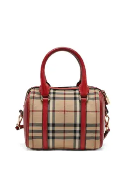 Burberry Pre-Owned: Сумка-шоппер с принтом 