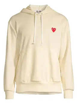 Comme Des Garçons Play: Бежевый свитер  Heart