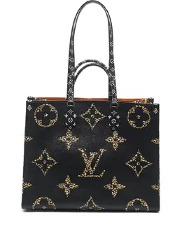 Louis Vuitton Pre-Owned: Чёрная сумка-шоппер 