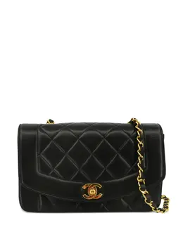 CHANEL Pre-Owned: Чёрная сумка 