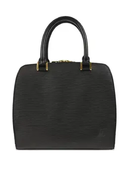 Louis Vuitton Pre-Owned: Чёрная сумка-шоппер 