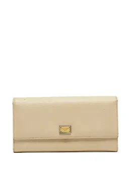 Dolce & Gabbana Pre-Owned: Бежевый клатч 