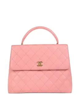 CHANEL Pre-Owned: Розовая сумка-шоппер 