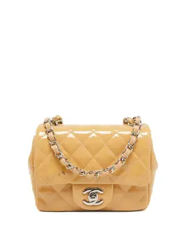 CHANEL Pre-Owned: Бежевая сумка 