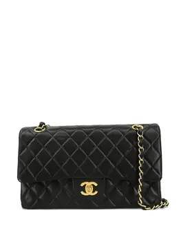 CHANEL Pre-Owned: Чёрная сумка 