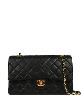 CHANEL Pre-Owned: Чёрная сумка 