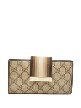 Gucci Pre-Owned: Бежевый кошелёк 
