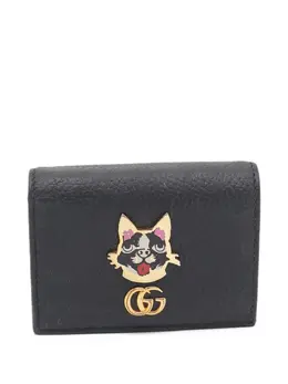 Gucci Pre-Owned: Чёрный кошелёк 