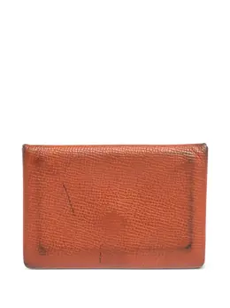 Hermès Pre-Owned: Оранжевый картхолдер 