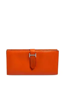 Hermès Pre-Owned: Оранжевый кошелёк 