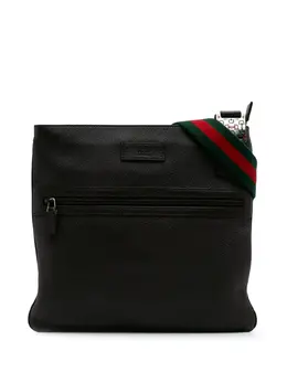 Gucci Pre-Owned: Чёрная сумка через плечо 