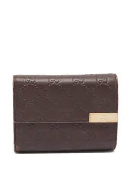 Gucci Pre-Owned: Коричневый кошелёк 