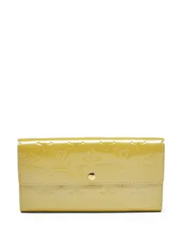 Louis Vuitton Pre-Owned: Жёлтый кошелёк 